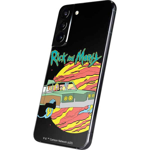 Adult Swim Rick and Morty Family Wagon Galaxy S22 Plus Skin